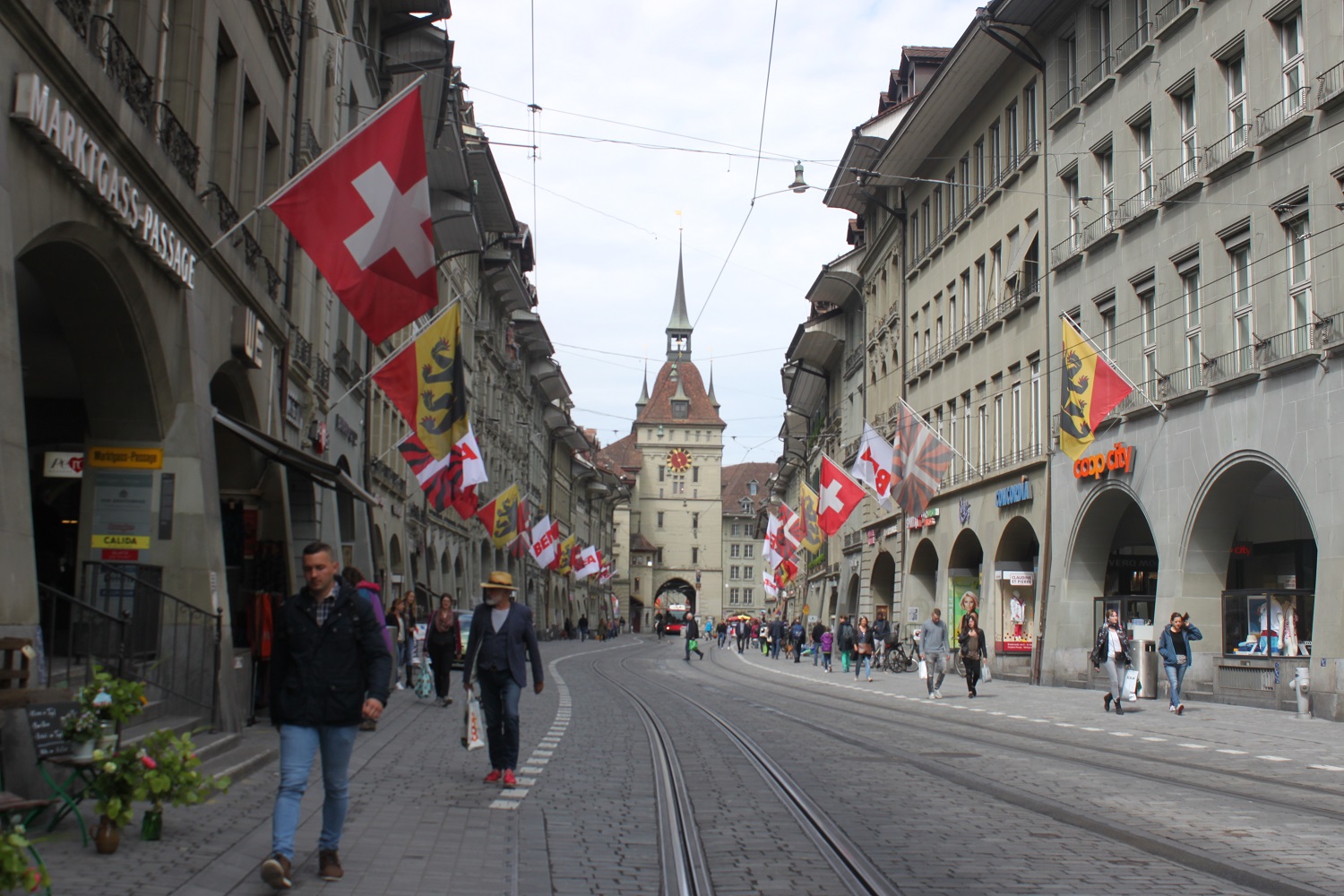 The streets of Bern