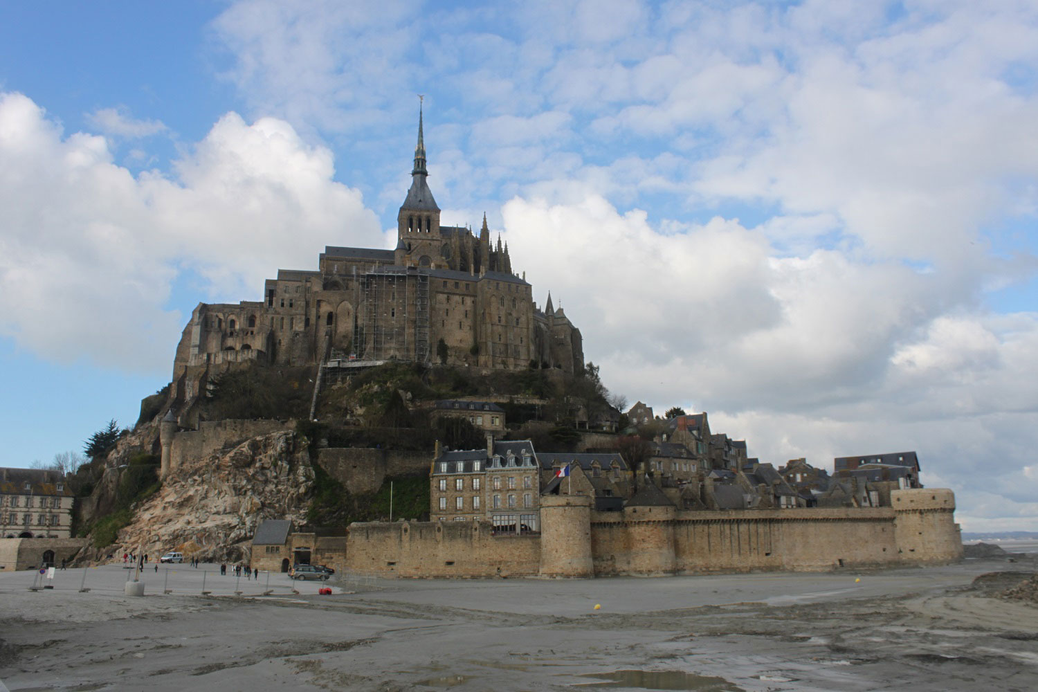 View of Mont St-Michel