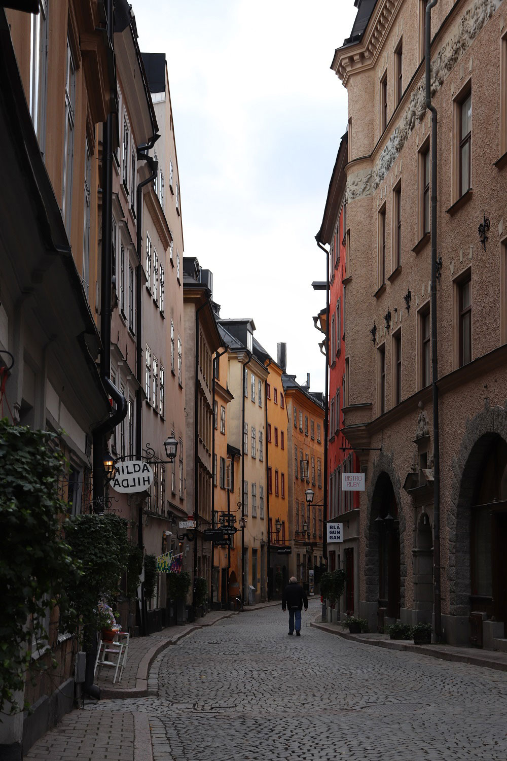 The streets of Stockholm, Sweden