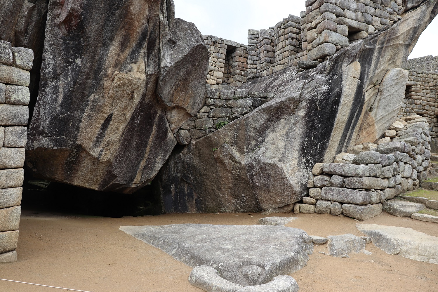 Condor Temple at Machu Picchu