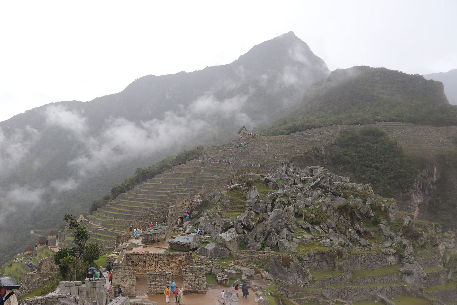 The stone quarry of Machu Picchu