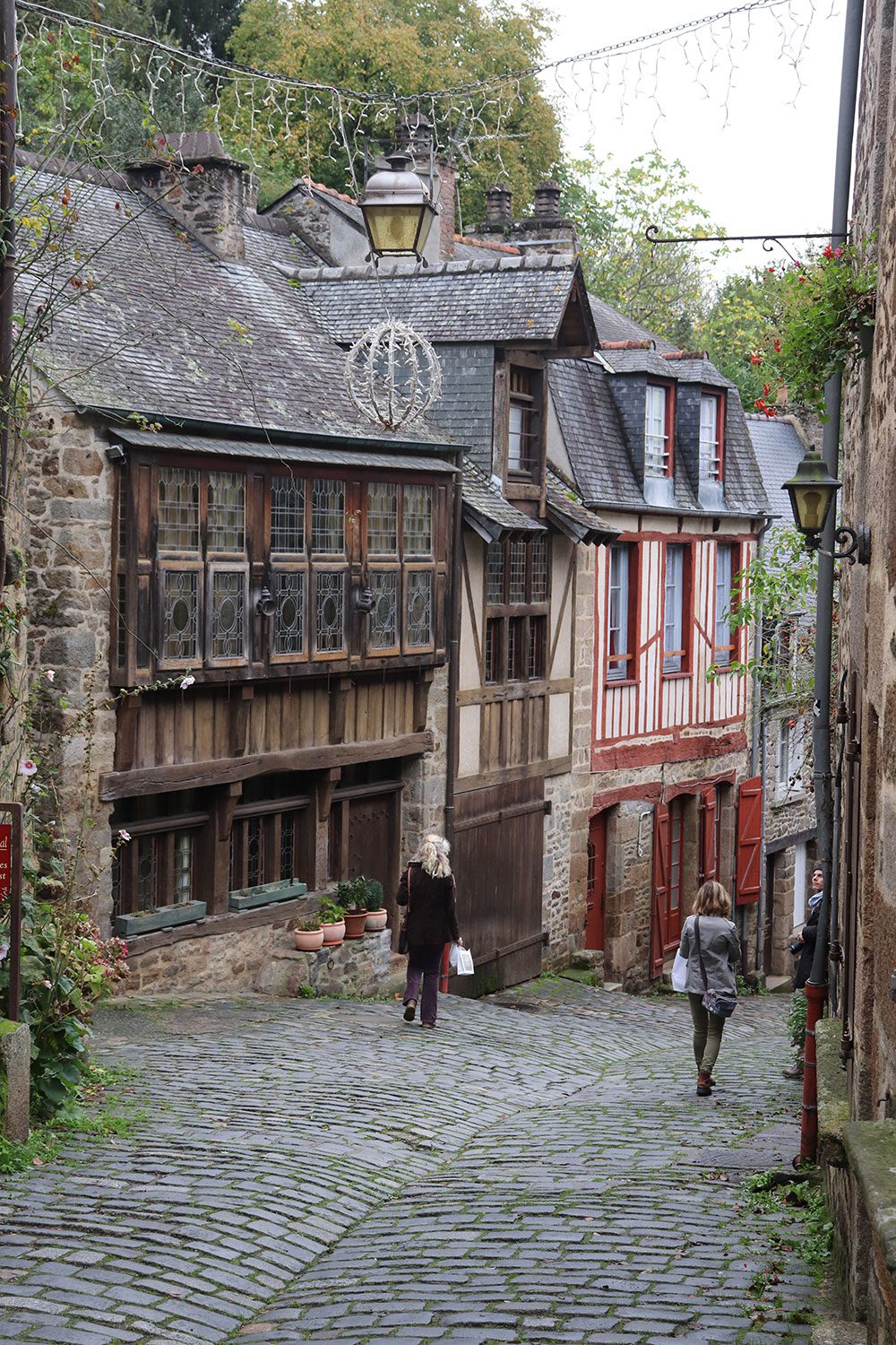 The streets of Dinan