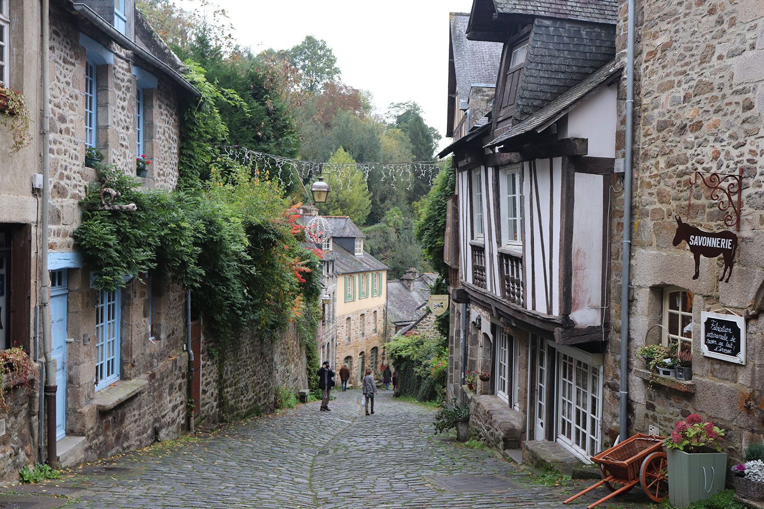 The streets of Dinan