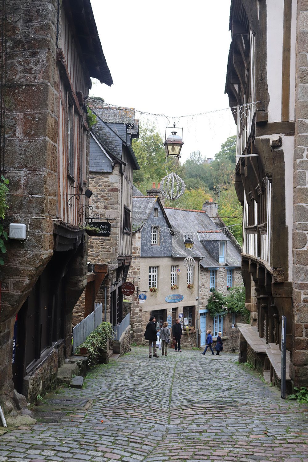 The streets of Dinan