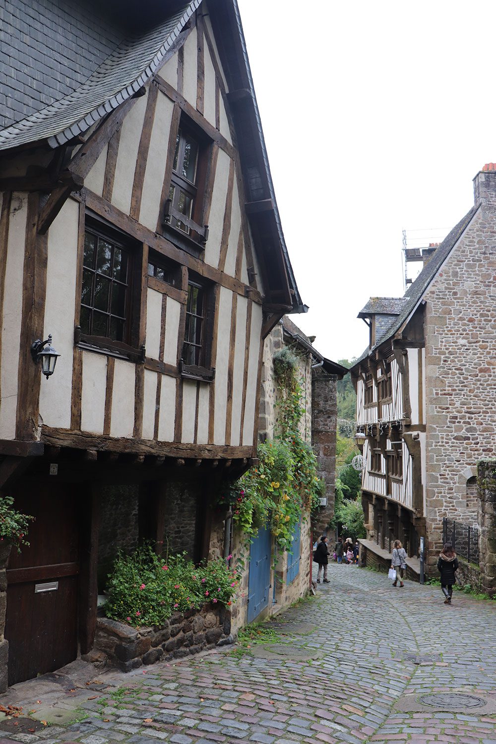 The streets of Dinan