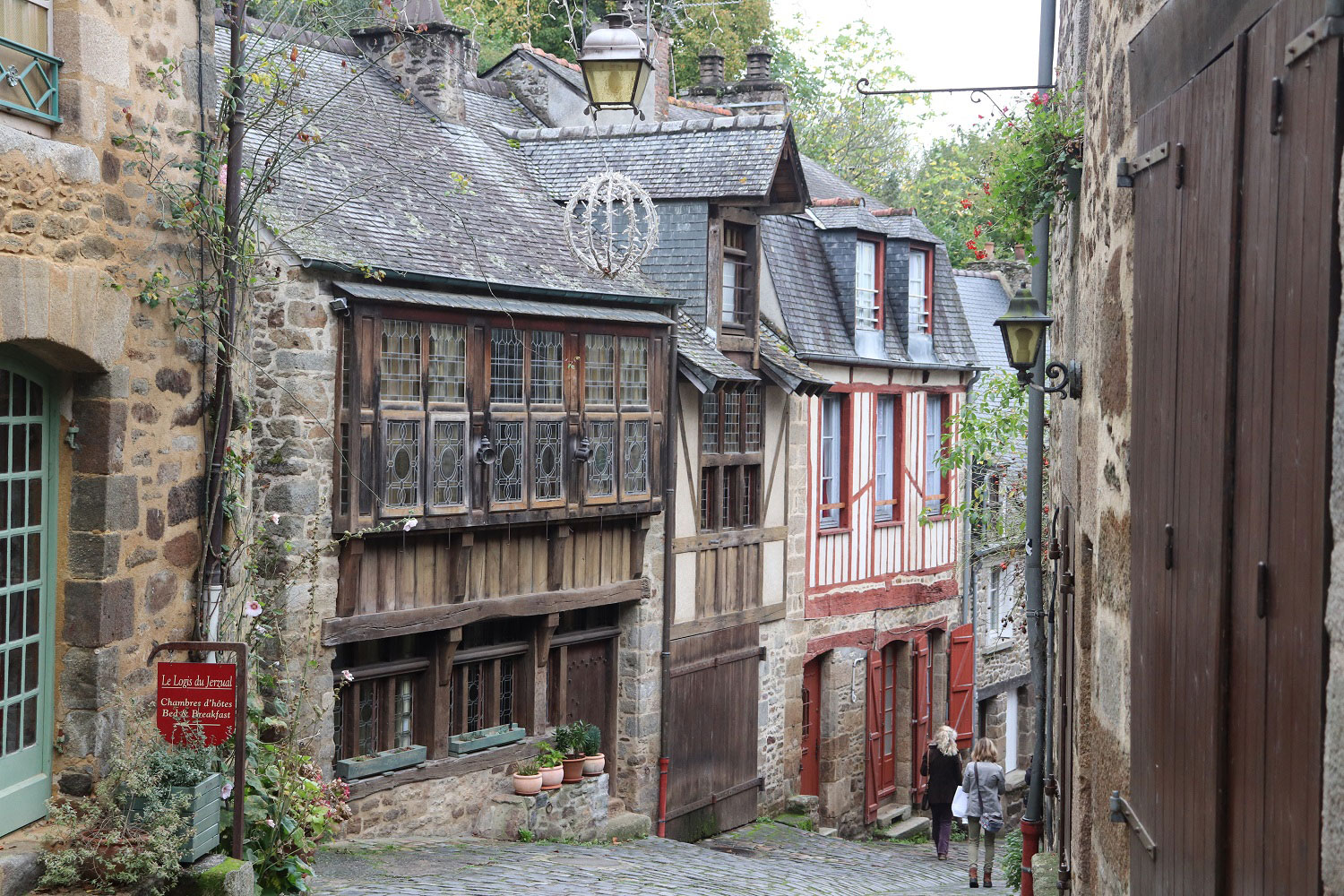 The streets of Dinan