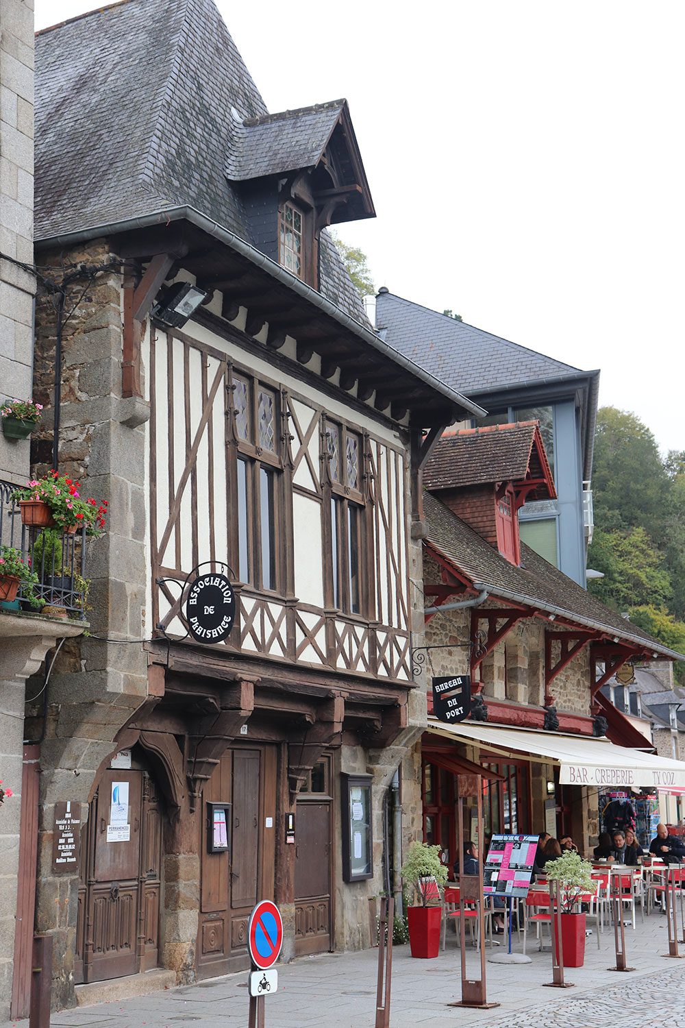 The streets of Dinan