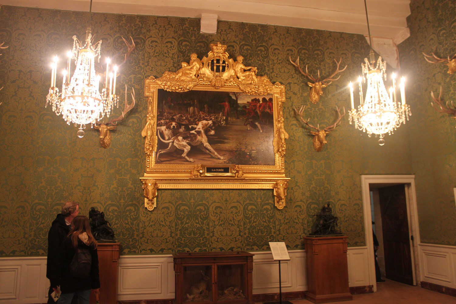 Inside Chateau de Chambord, Loire Valley