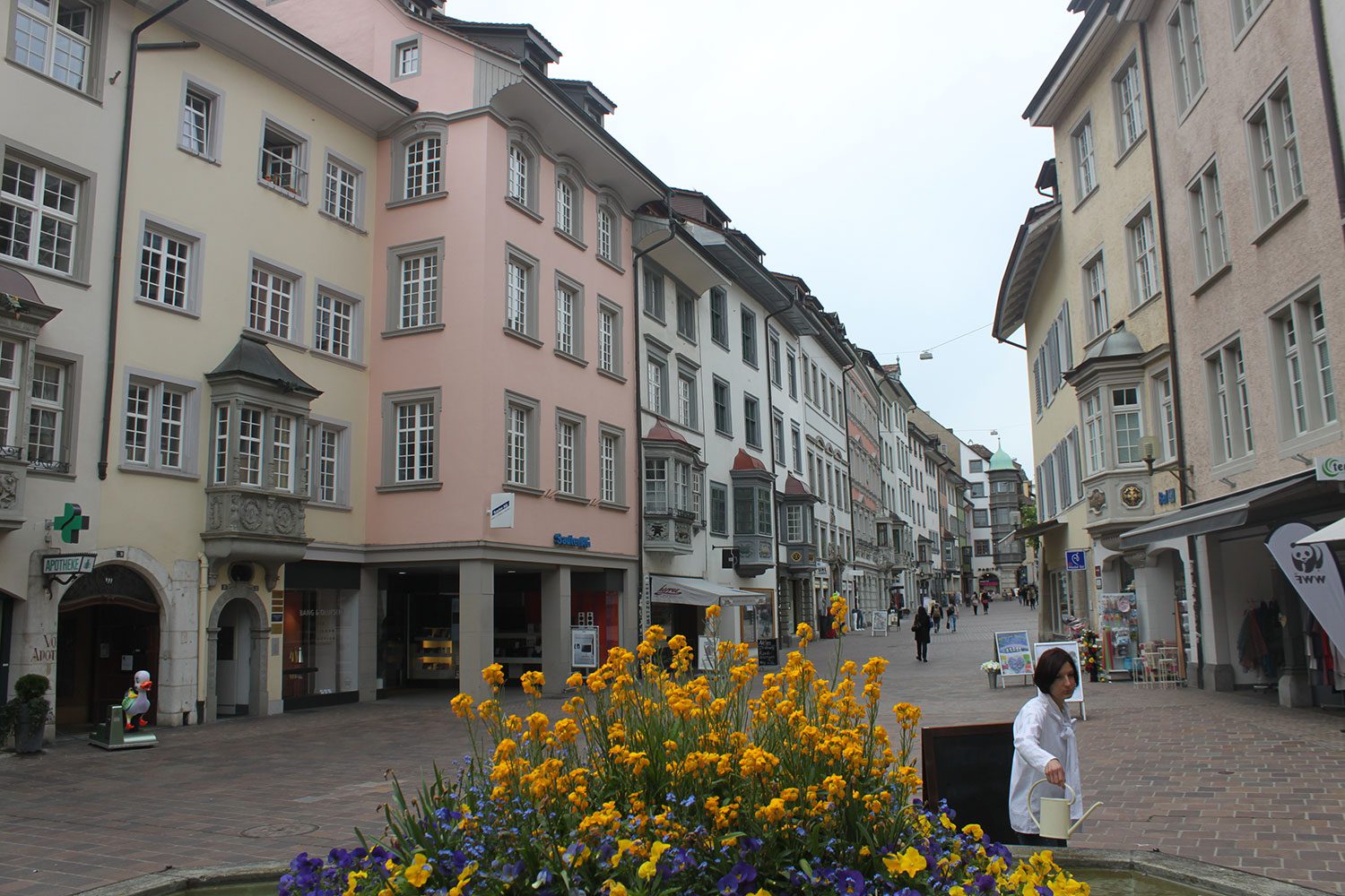 Schaffhausen, Swiss Rhine, Switzerland