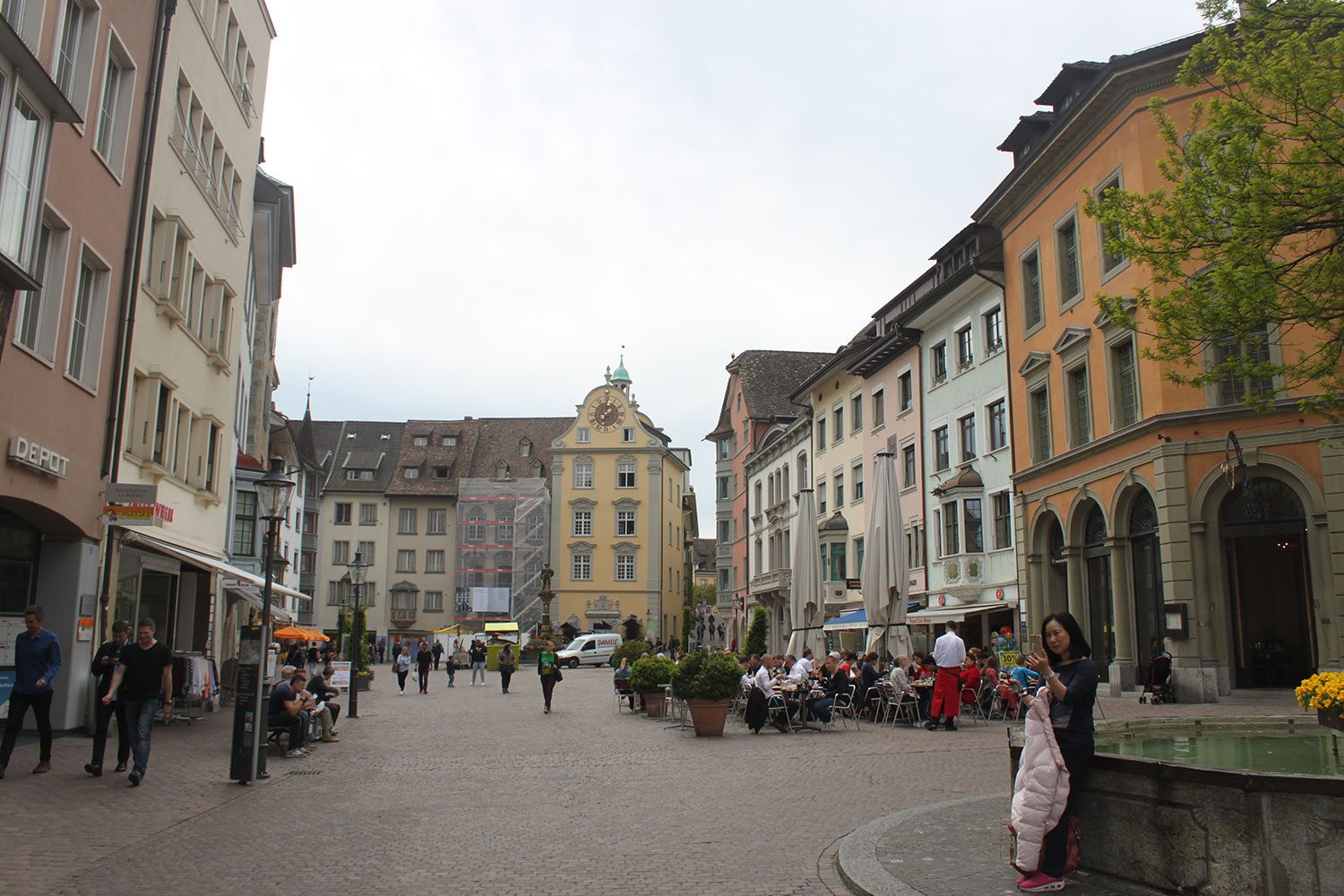 Schaffhausen, Swiss Rhine, Switzerland