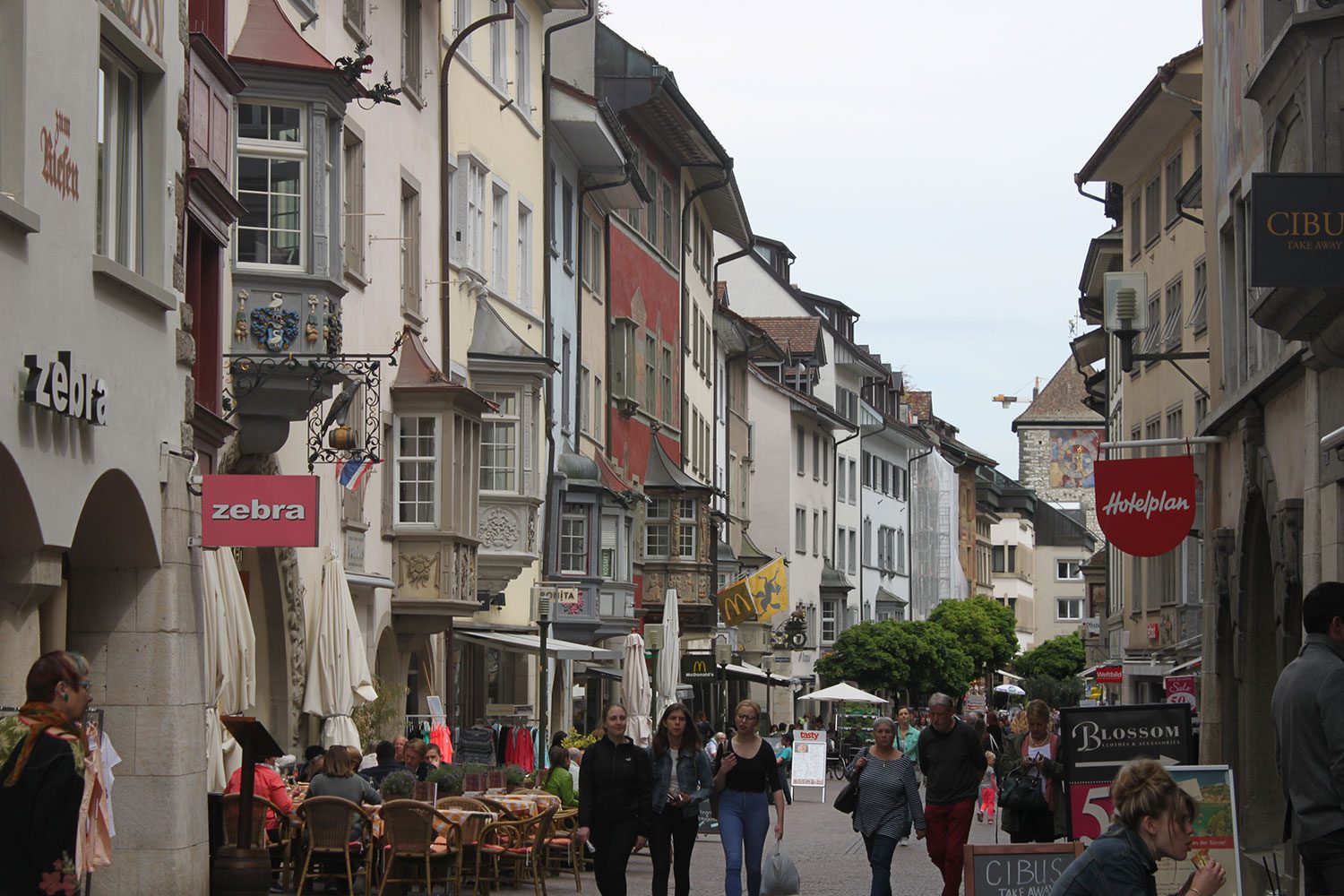 Schaffhausen, Swiss Rhine, Switzerland