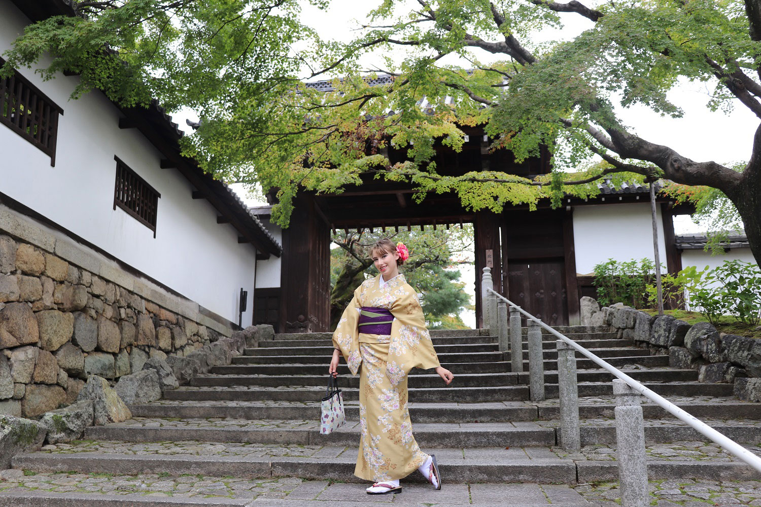 Renting a Kimono in Kyoto