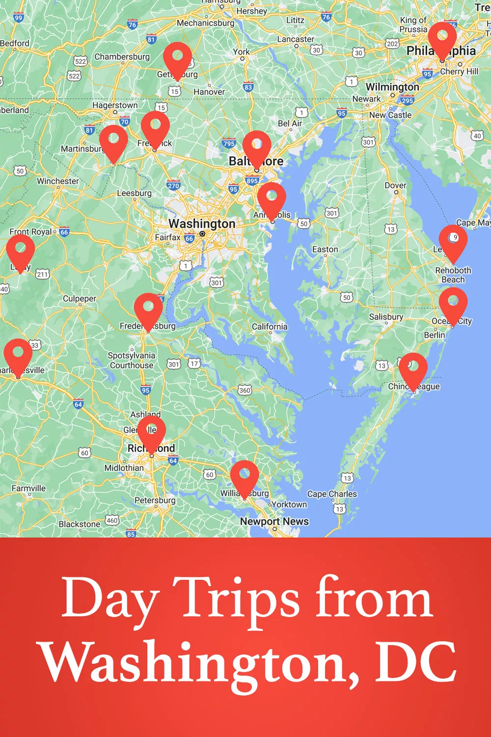 Day Trips from Washington, DC