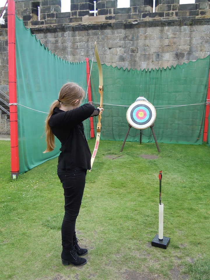 Archery at Alnwick Castle