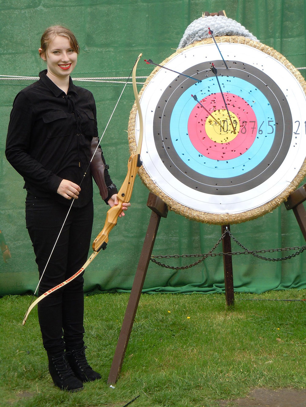 Archery at Alnwick Castle