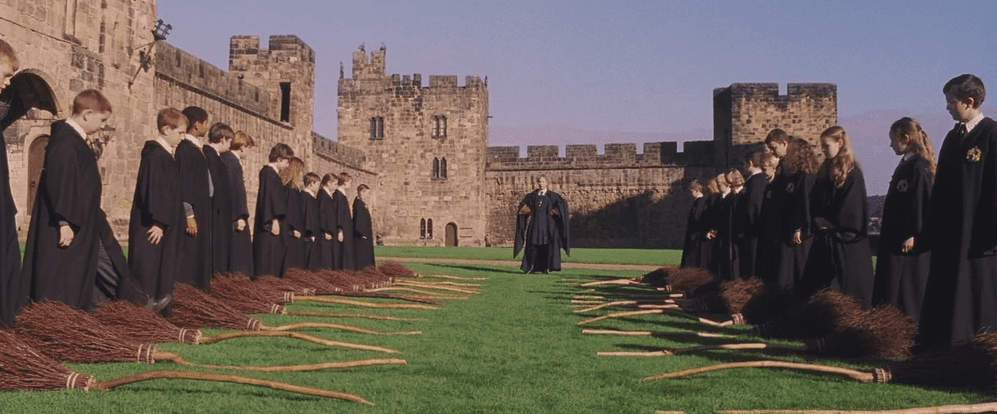 Harry Potter at Alnwick Castle