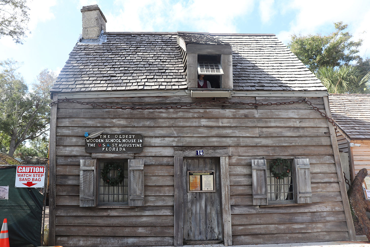 The Oldest Wooden School House, St. Augustine