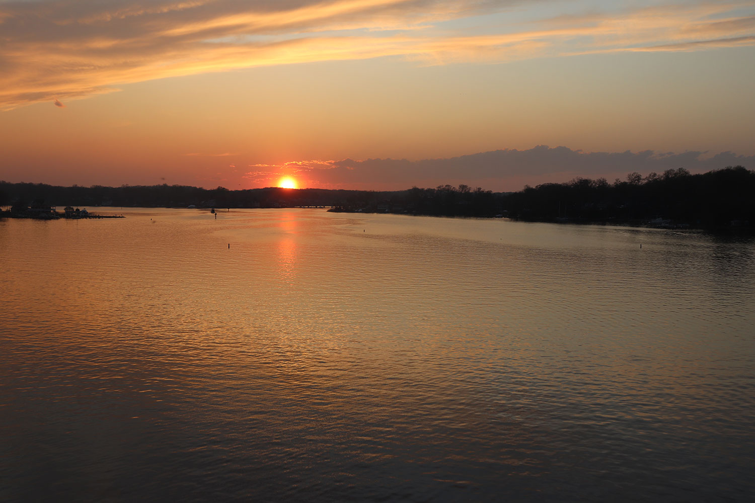 Sunset over Annapolis