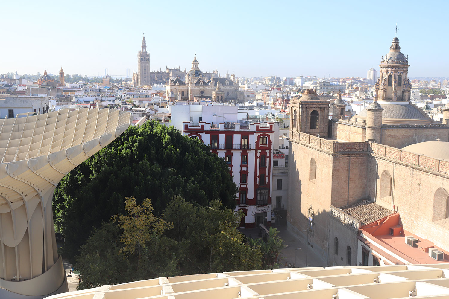 View from Las Setas, Seville