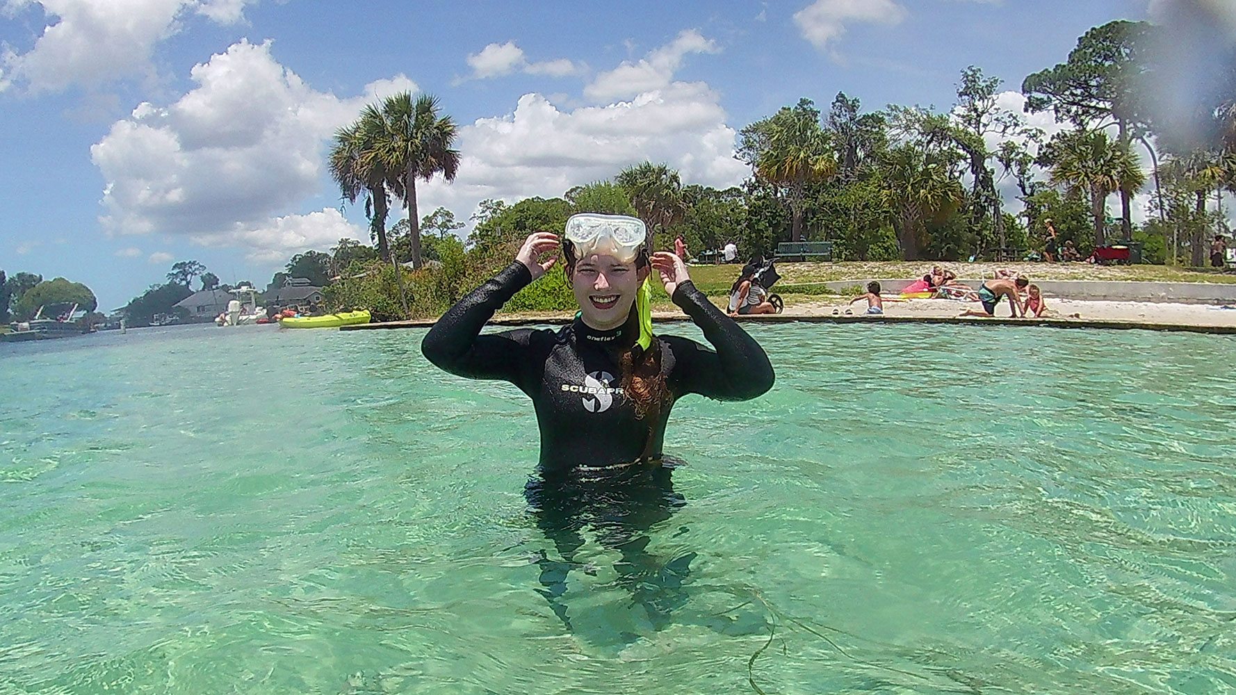 Swimming with Manatees in Crystal River, FL