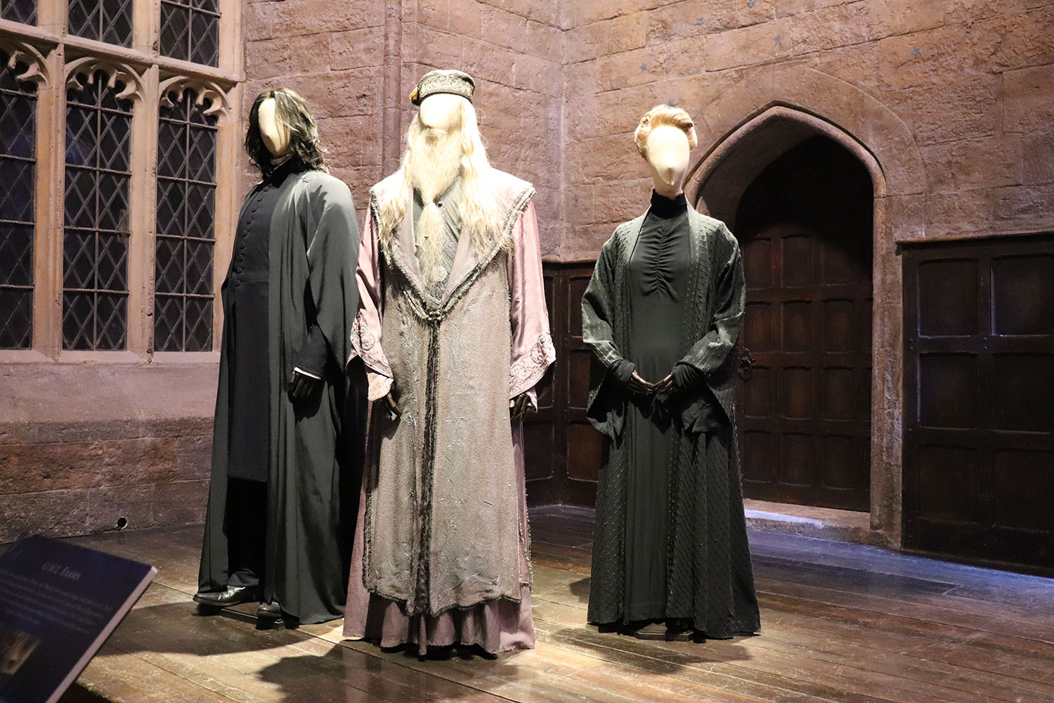 Professor Costumes, Harry Potter Studio Tour