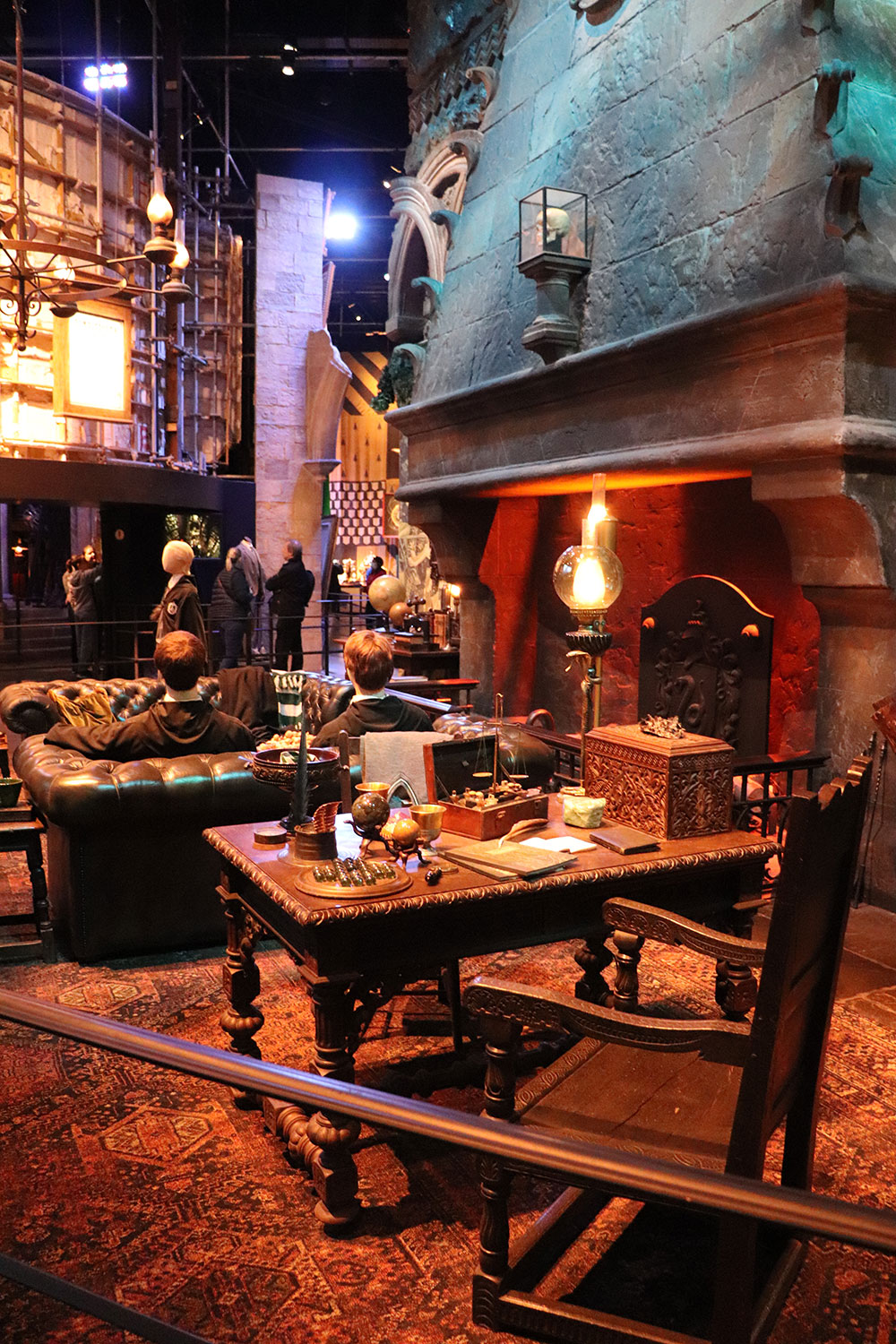 Slytherin Common Room, Harry Potter Studio Tour