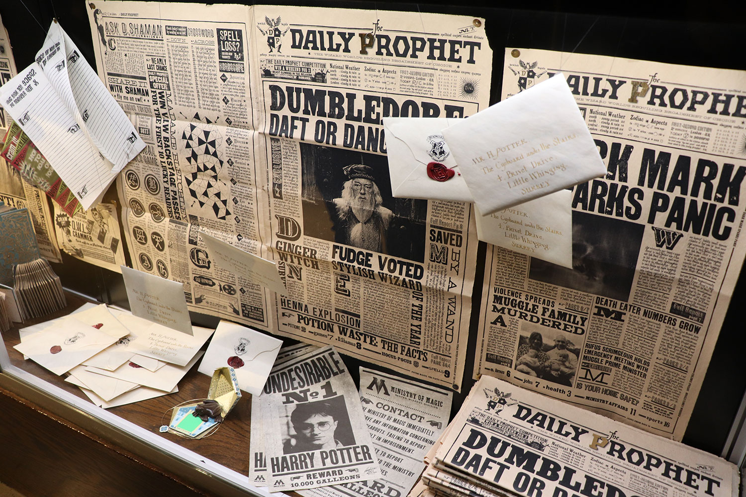Daily Prophet Papers, Harry Potter Studio Tour