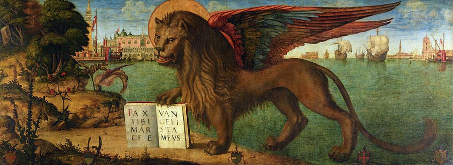 The Lion of St Mark by Vittore Carpaccio