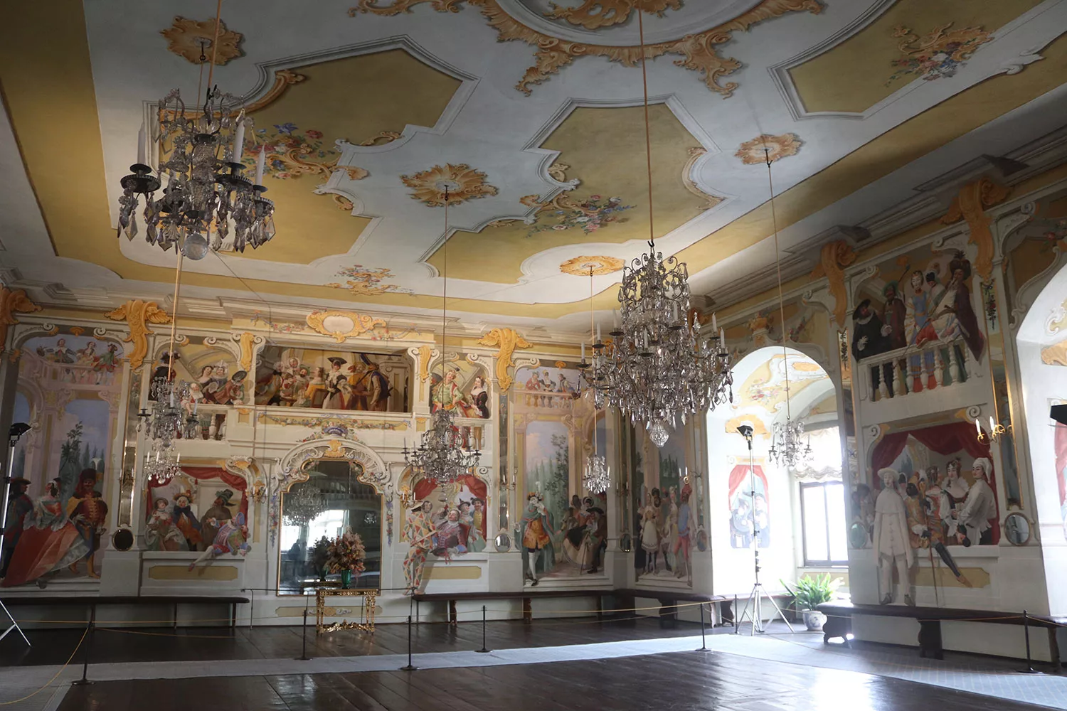 Cesky Krumlov Castle Interior